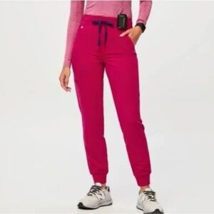 FIGS Women’s Magenta Jogger Scrub Pants